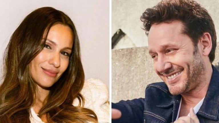 Pampita y Vicuña se encontraron en la calle.
