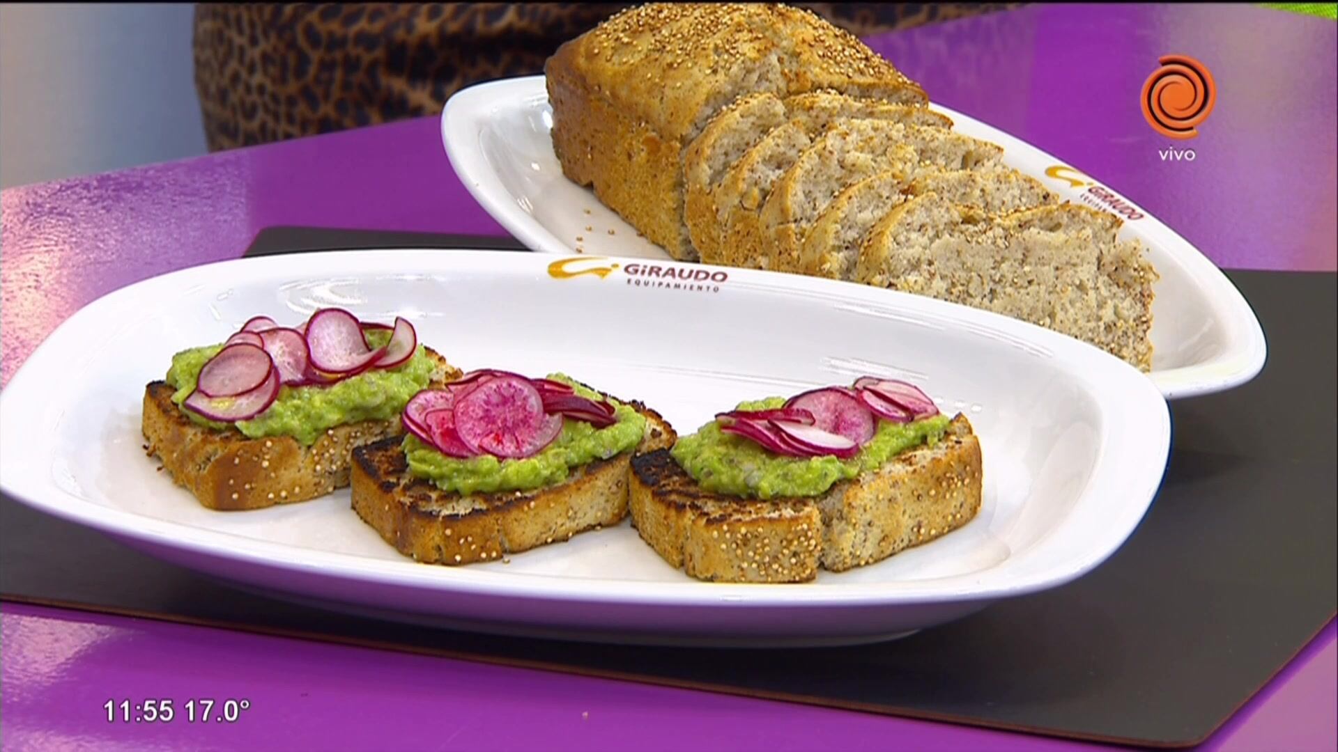 Pan de quinoa y almendras