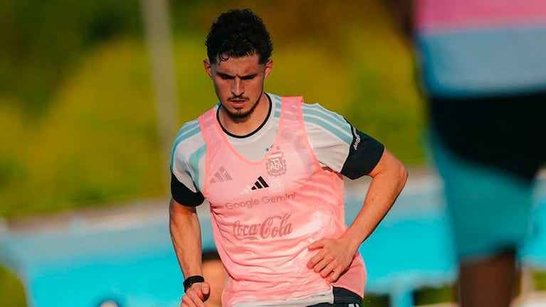 Panichelli se lesionó y encendió las alarmas en la Selección.