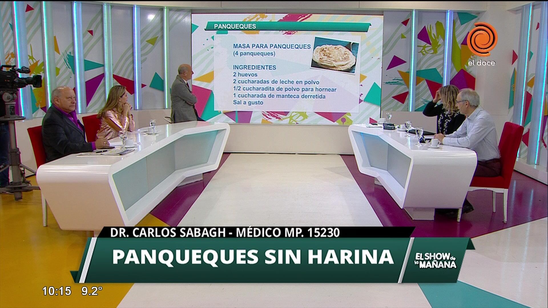 "Panqueques sin harina"