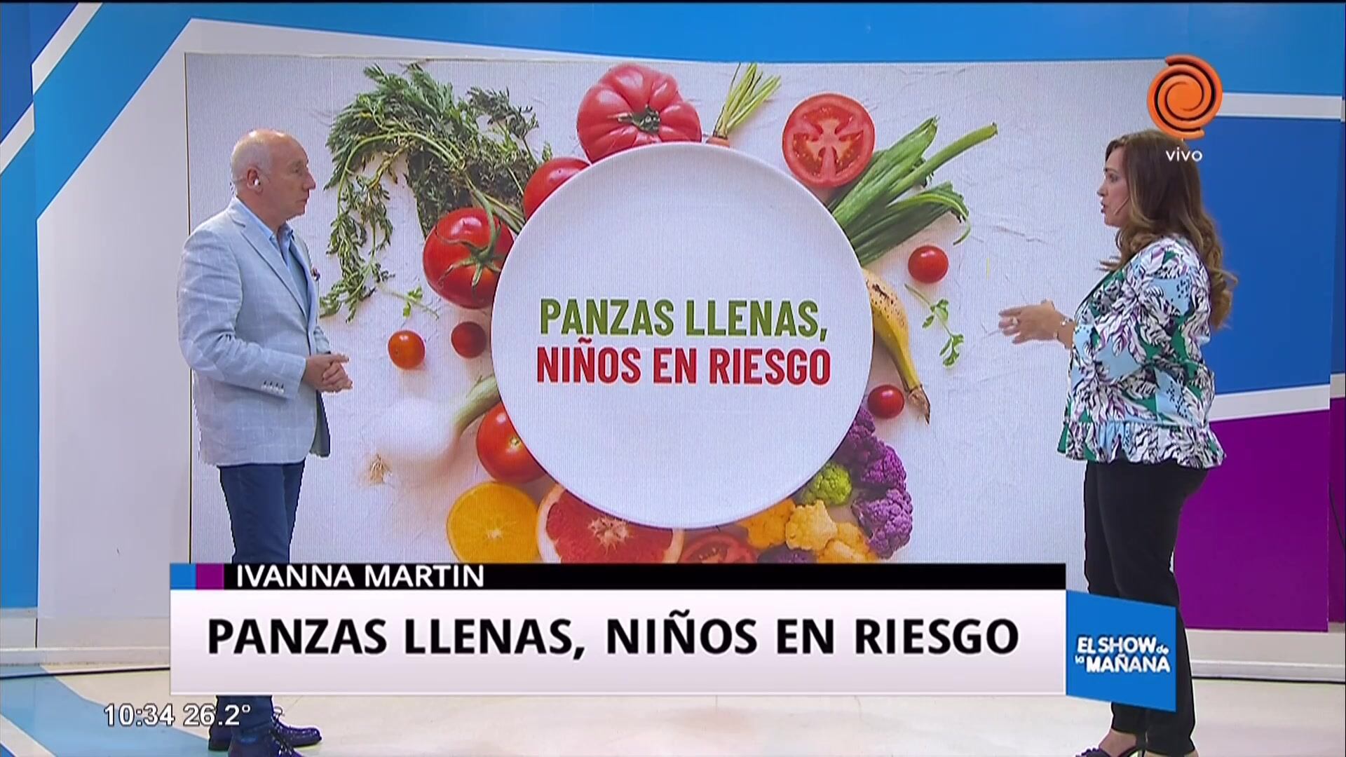 Panzas llenas, niños en riesgo