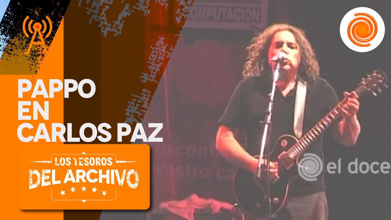 Pappo pasó por la Villa Serrana y dejó un recuerdo imborrable. 