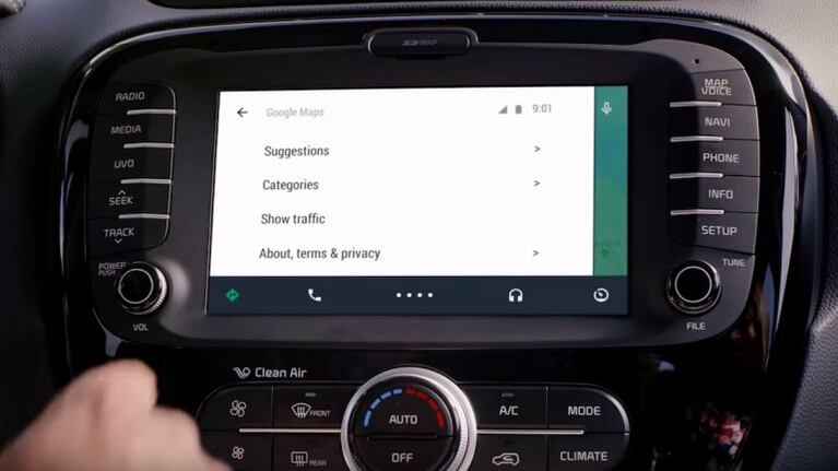 Para unir el celu con las funciones del auto. 