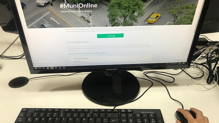 Para usar la plataforma es necesaria crear una cuenta en Muni Online.