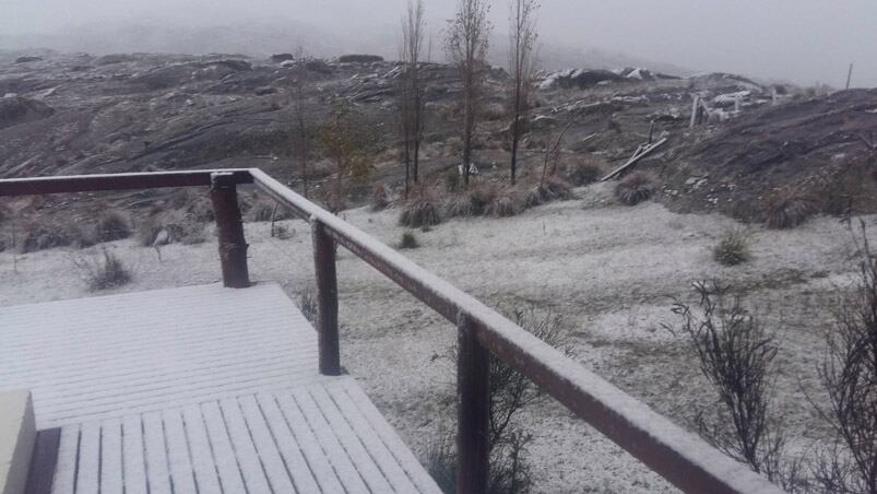 Para ver la nieve, hay que subir tres kilómetros desde La Cumbrecita. Fotos: Diego Ruvira-Casas Viejas Lodge & Spa