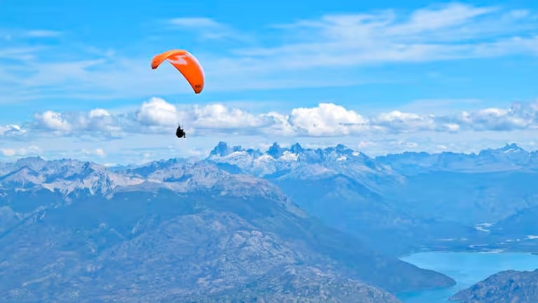 parapente mont blanc