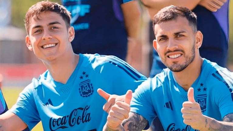 Paredes y su deseo de que Dybala juegue con él en Boca.