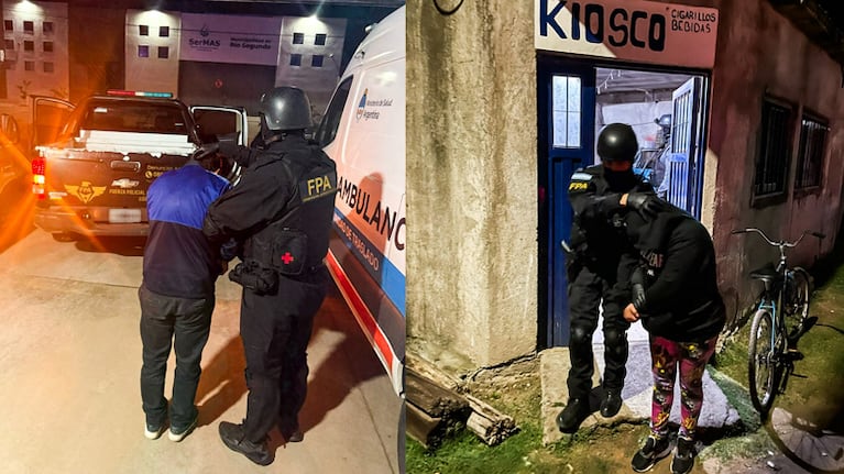 Pareja detenida en Río Segundo por vender drogas.