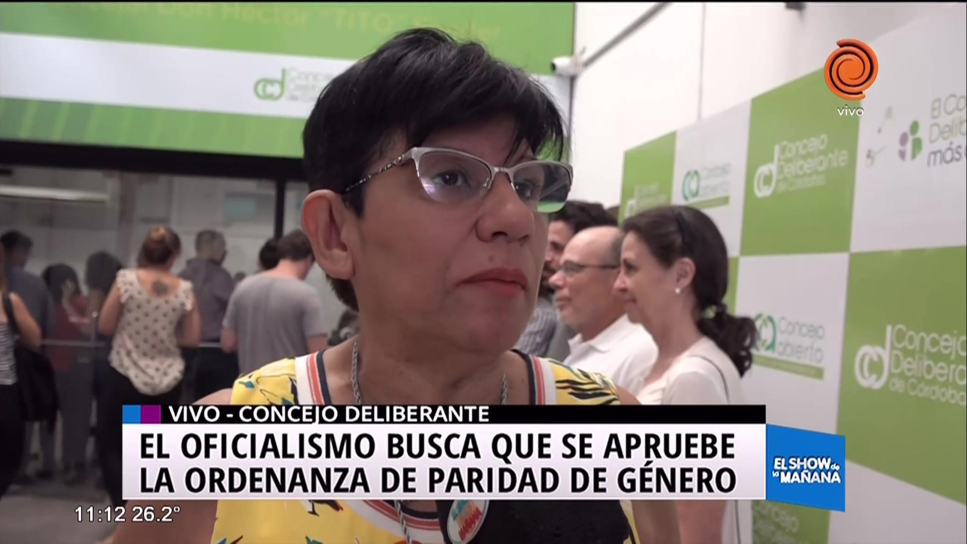 Paridad de género: Votación en el Concejo Deliberante