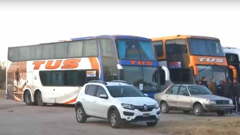 Paro en TUS y LEP: hay problemas para viajar al sur de la Provincia