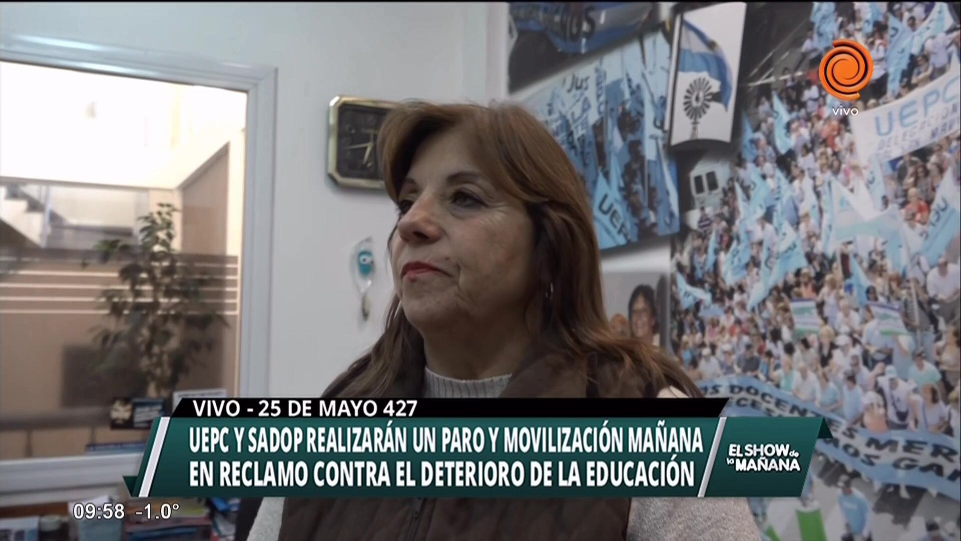 Paro y movilización docente