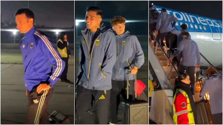 Parte de la Selección ya está en Estados Unidos.