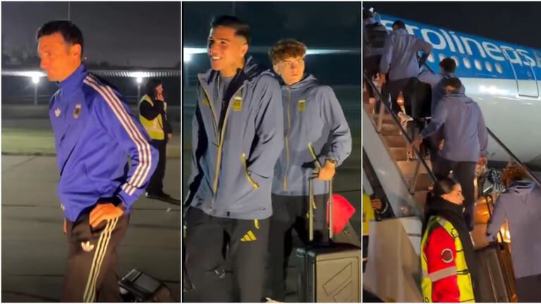 Parte de la Selección ya está en Estados Unidos.