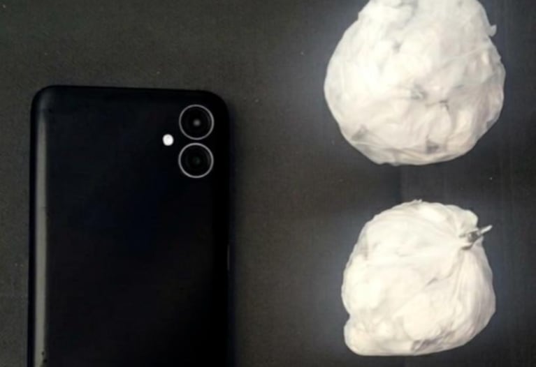 Parte de las sustancias secuestradas en el patrullaje.