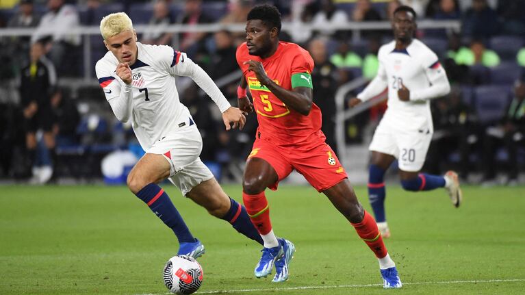 Partey no podrá jugar el Mundial por una causa de abuso sexual en su contra. Christopher Hanewinckel-USA TODAY Sports/File Photo