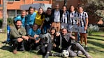 Partidazo de fútbol tenis con las chicas de Belgrano y Talleres