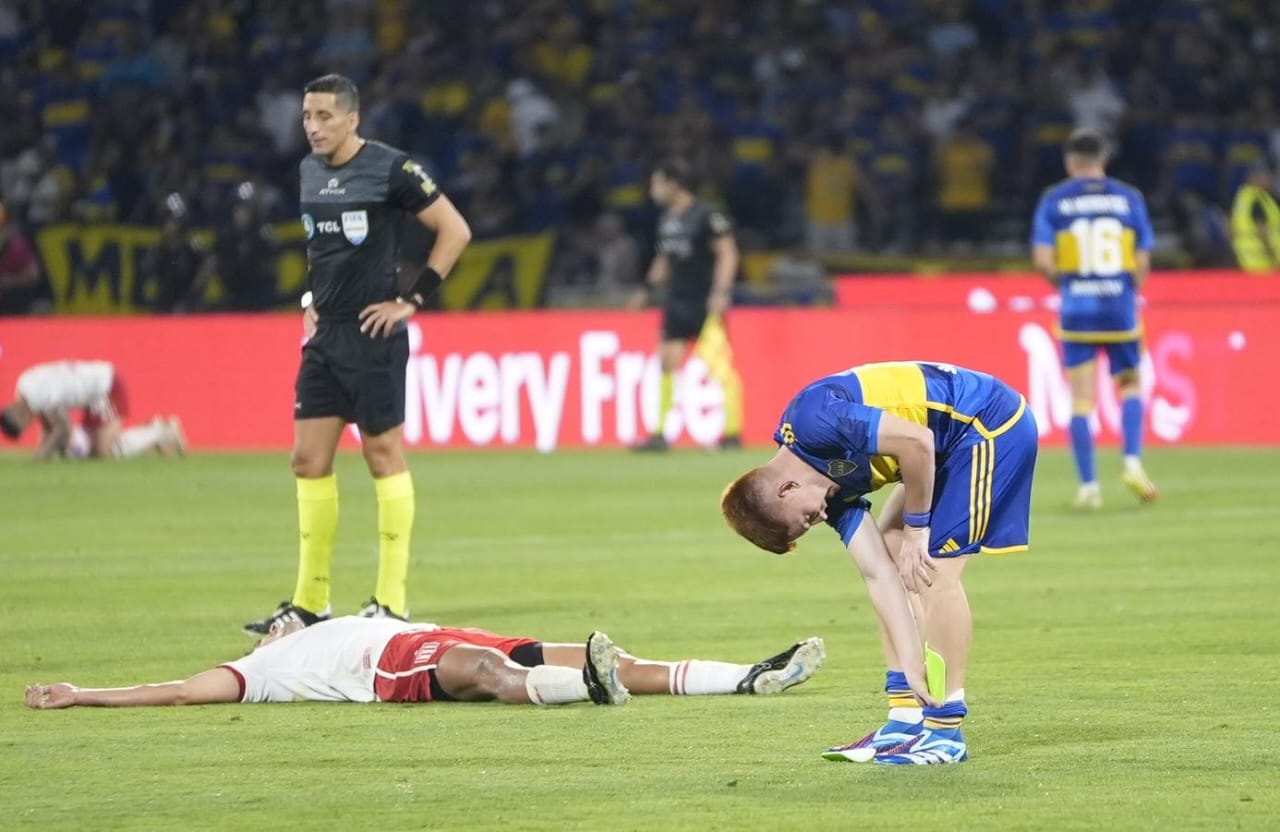 Partidazo entre Estudiantes y Boca en el Kempes. Foto: Lucio Casalla/El Doce.