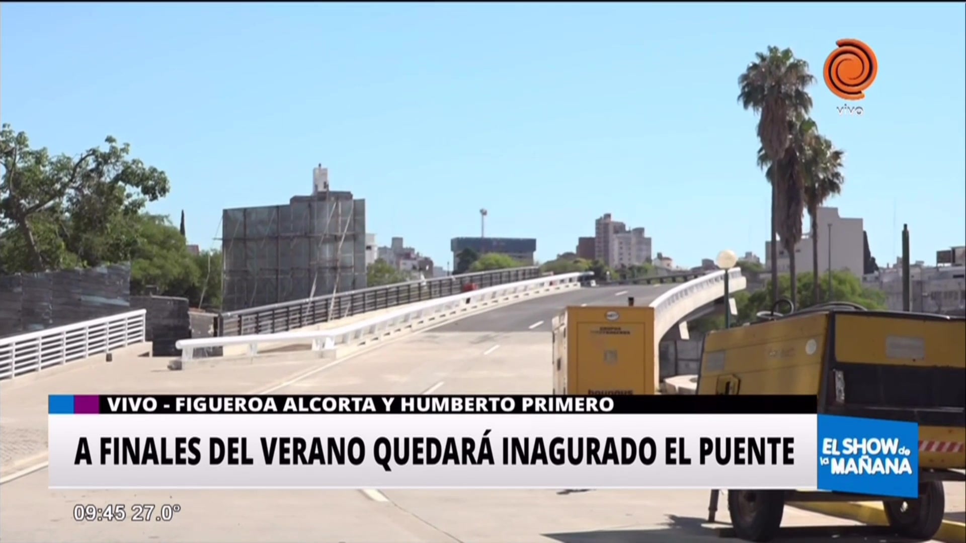 Pasan para el año que viene la inauguración del puente Ramón Bautista Mestre