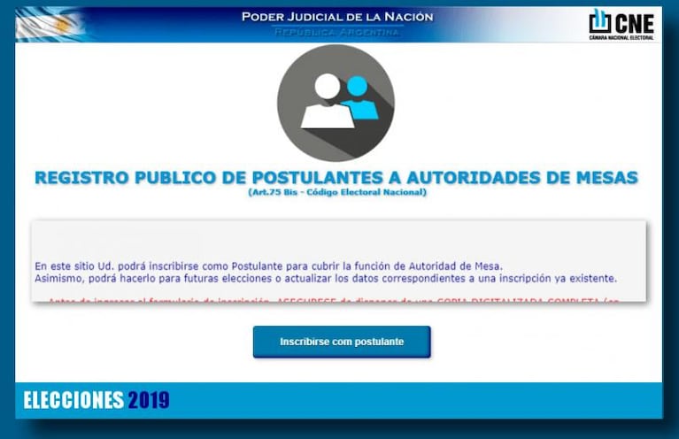 PASO 2019: cuánto cobrarán las autoridades de mesa y cómo inscribirse