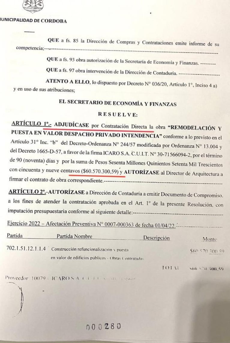 Passerini respondió a las denuncias de gastos excesivos: “Todo tiene un respaldo administrativo”