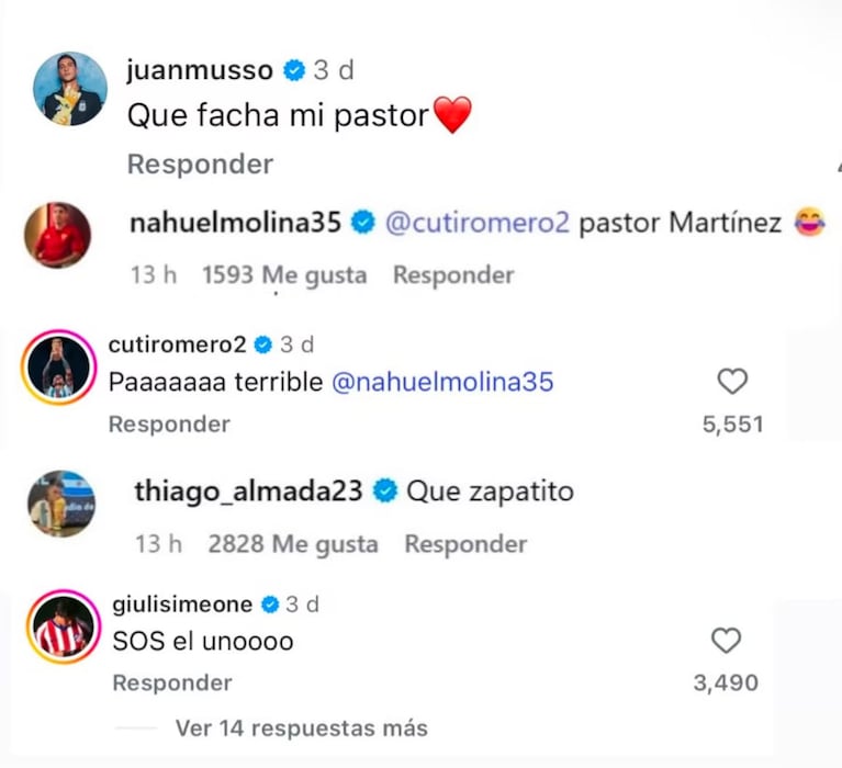 “Pastor Martínez” y “qué zapatito”: las terribles cargadas de la Scaloneta a Licha Martínez por su look
