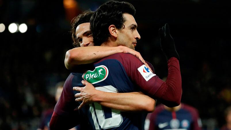 Pastore volvió a lucir la 10 de PSG.