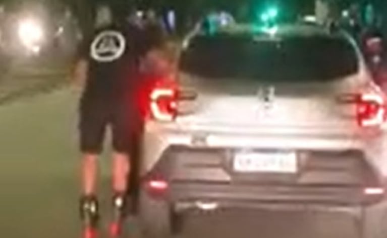 Patinaje imprudente en el centro de Córdoba.