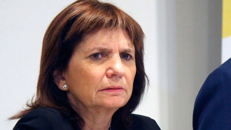 Patricia Bullrich aseguró que le dolieron las imágenes.