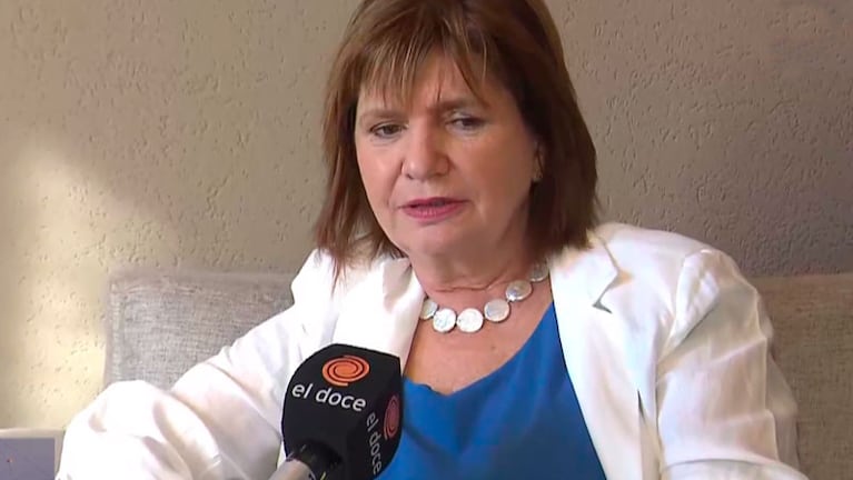 Patricia Bullrich, en modo campaña.