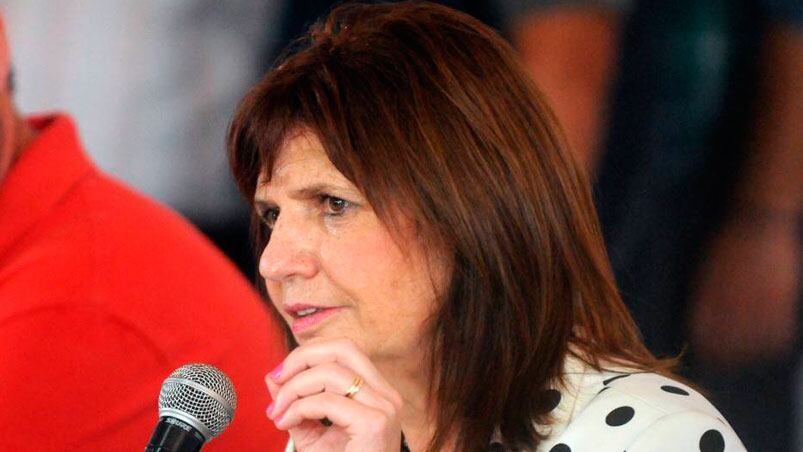 Patricia Bullrich explicó el protocolo que se sigue previo al derribo.