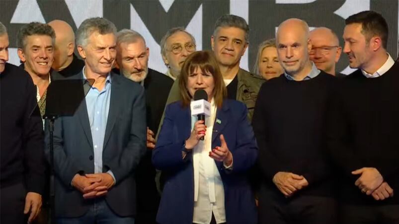 Patricia Bullrich fue elegida como candidata de Juntos por el Cambio.