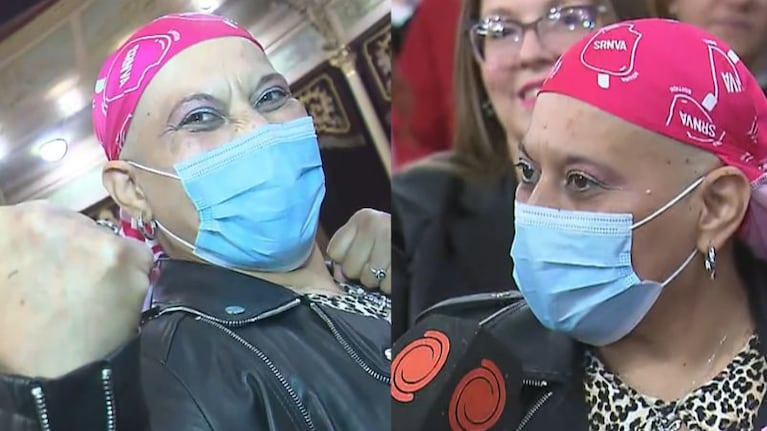 Patricia emocionó con su historia en el Octubre Rosa de El Doce.
