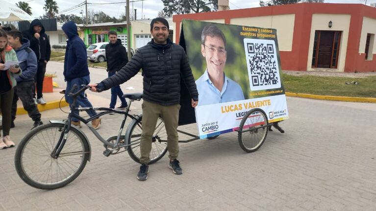 Patricio Olmedo, el intendente electo de Manfredi.