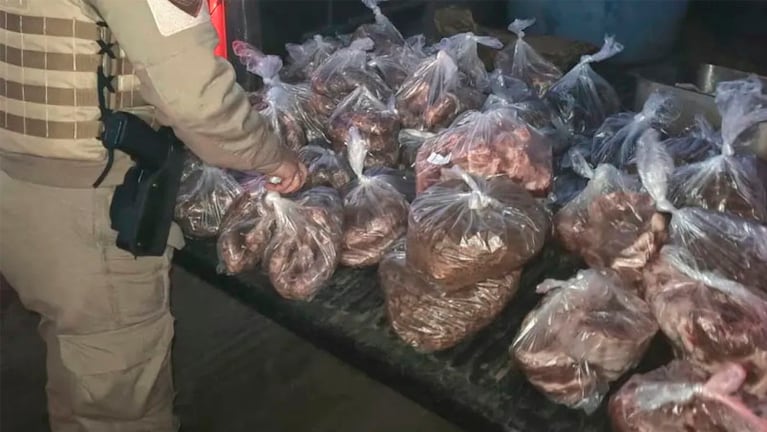 Patrulla Rural secuestró los embutidos.