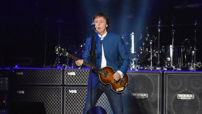 Paul McCartney en Córdoba el 15 de mayo de 2016, en su primera visita.