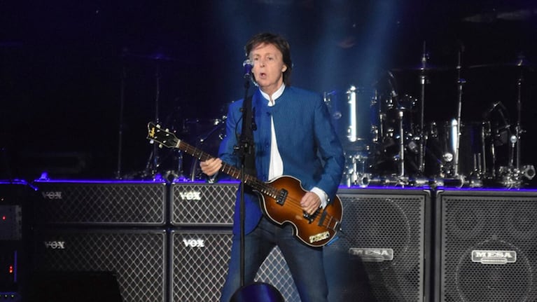 Paul McCartney en Córdoba el 15 de mayo de 2016, en su primera visita.