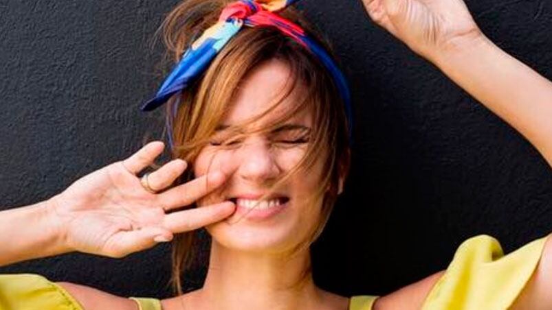 Paula Chaves sorprendió con su nuevo color de cabello.