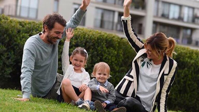 Paula Chaves y la alimentación de sus hijos: Olivia y Baltazar.