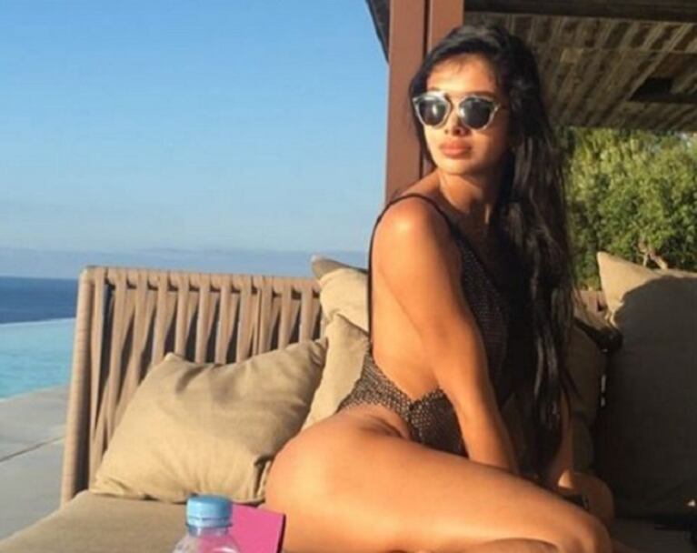Paula Suárez es la colombiana que estuvo con Cristiano en Ibiza.