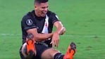 Paulinho llorando de dolor.