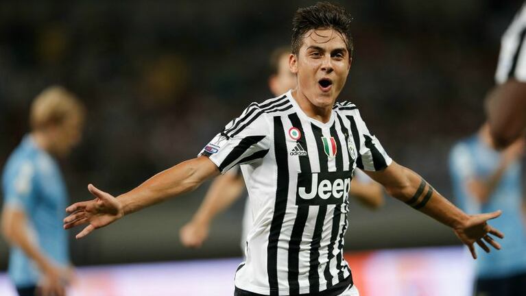 Paulo Dybala convirtió su primer gol con Juventus en la Liga Italiana.