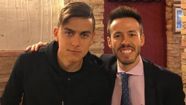 Paulo Dybala fue visto en un restaurante de Madrid.