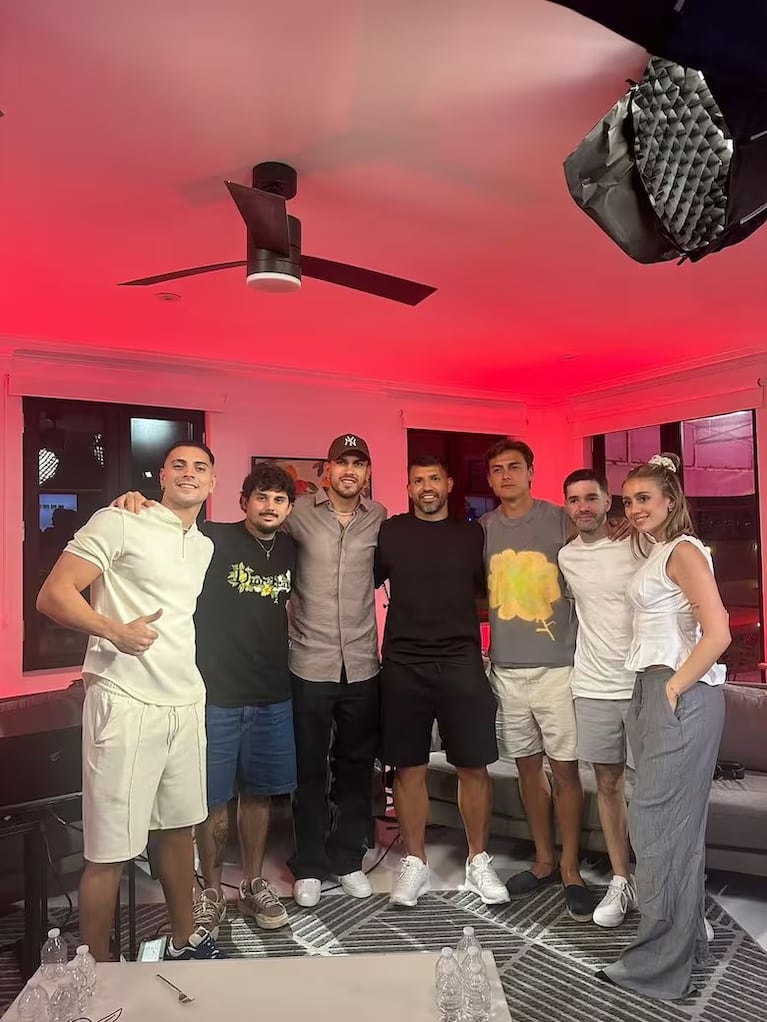 Paulo Dybala y Oriana Sabatini en la previa de su aniversario: relax y amor en Miami