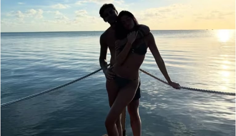Paulo Dybala y Oriana Sabatini en la previa de su aniversario: relax y amor en Miami