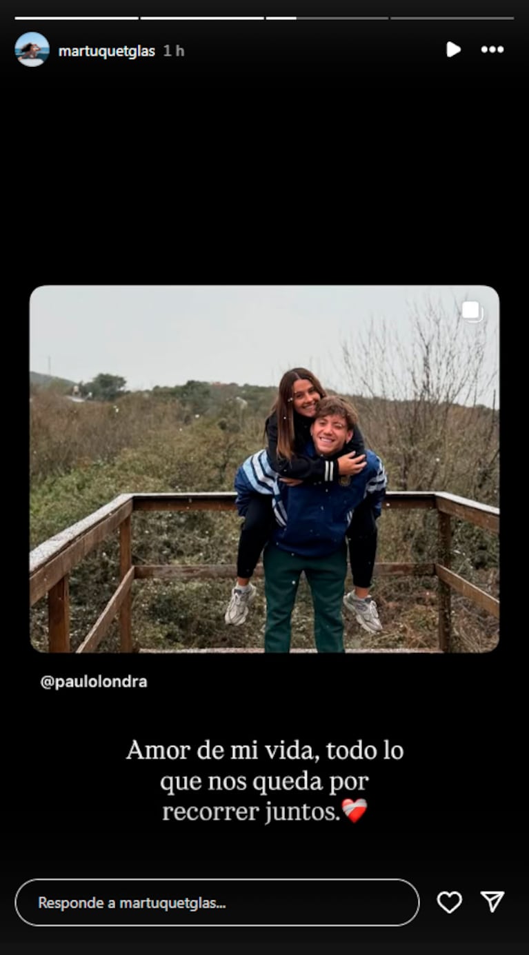 Paulo Londra compartió unas tiernas fotos en familia y enamoró a todos: “Un poco de mi todo”