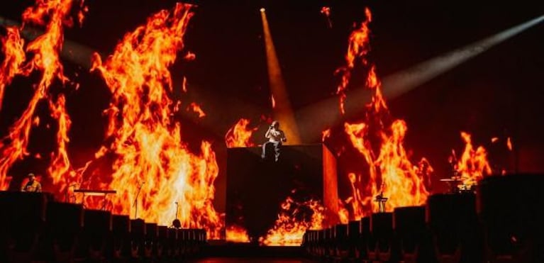 Paulo Londra en el Movistar Arena *imagen de archivo de prensa