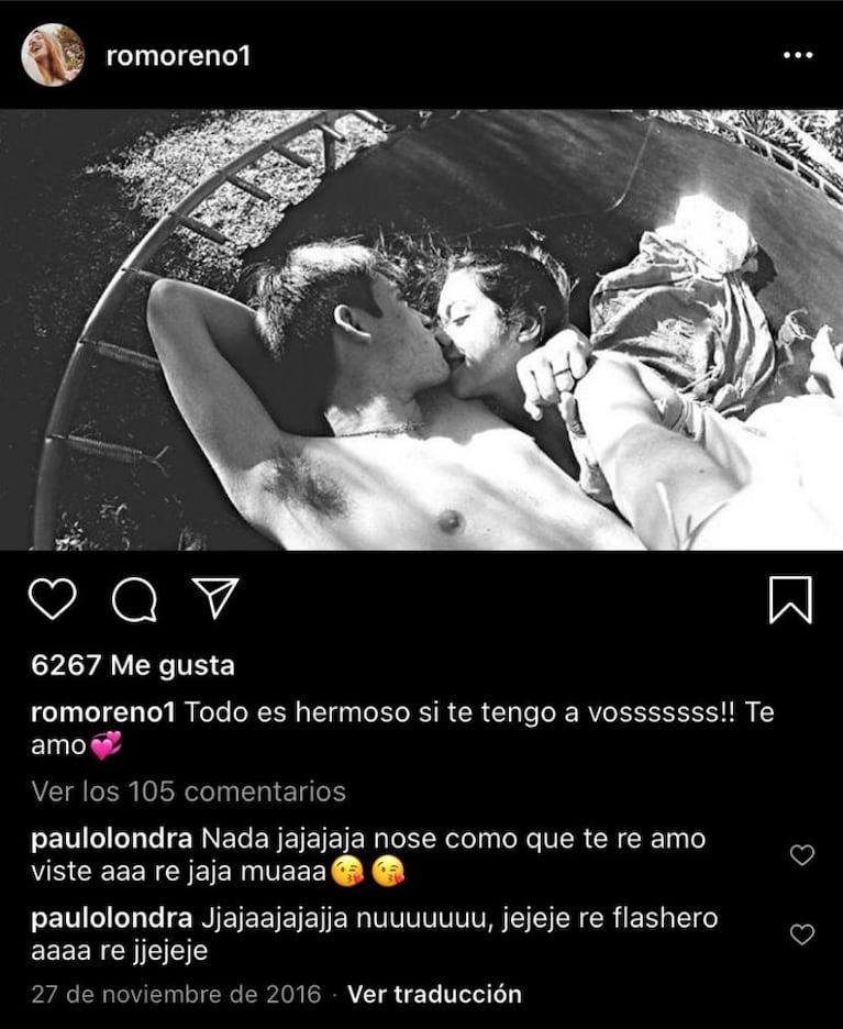 Paulo Londra mostró a su ¿novia? en Instagram: “Estamos muy enamorados”