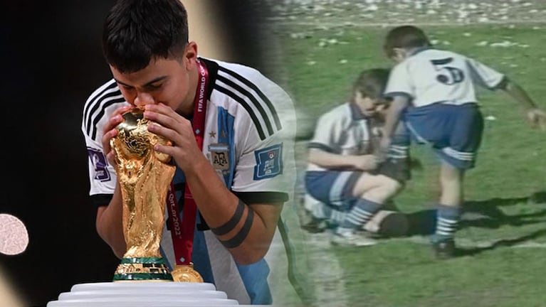 Paulo pasó por el Fútbol Infantil casi 20 años antes de levantar la Copa del Mundo.