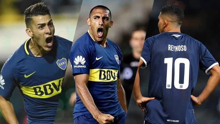 Pavón, Wanchope y Bebelo. Los últimos dos deberán ganarse el puesto.