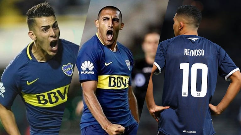 Pavón, Wanchope y Bebelo. Los últimos dos deberán ganarse el puesto.